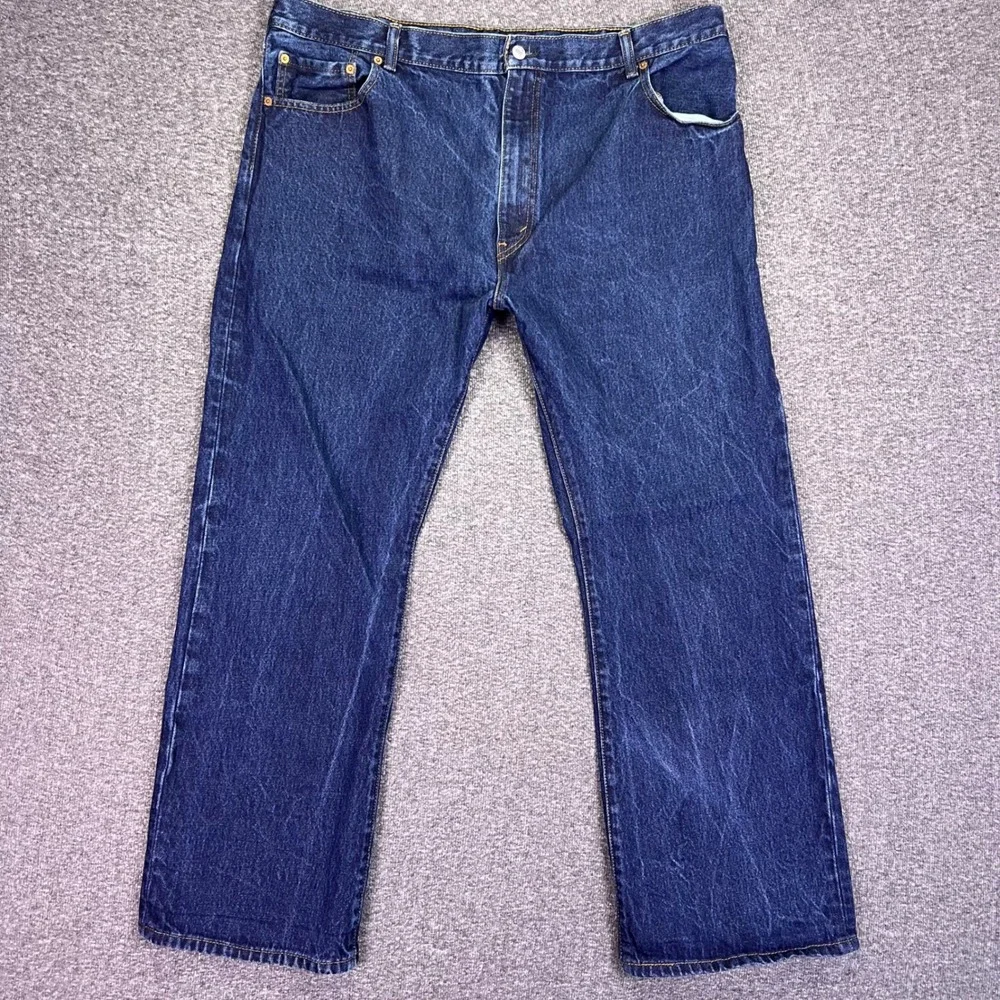 Levis 517 Jeans Mens 41x30 Dark‎ Indigo Bootcut Denim Western Workwear Cowboy